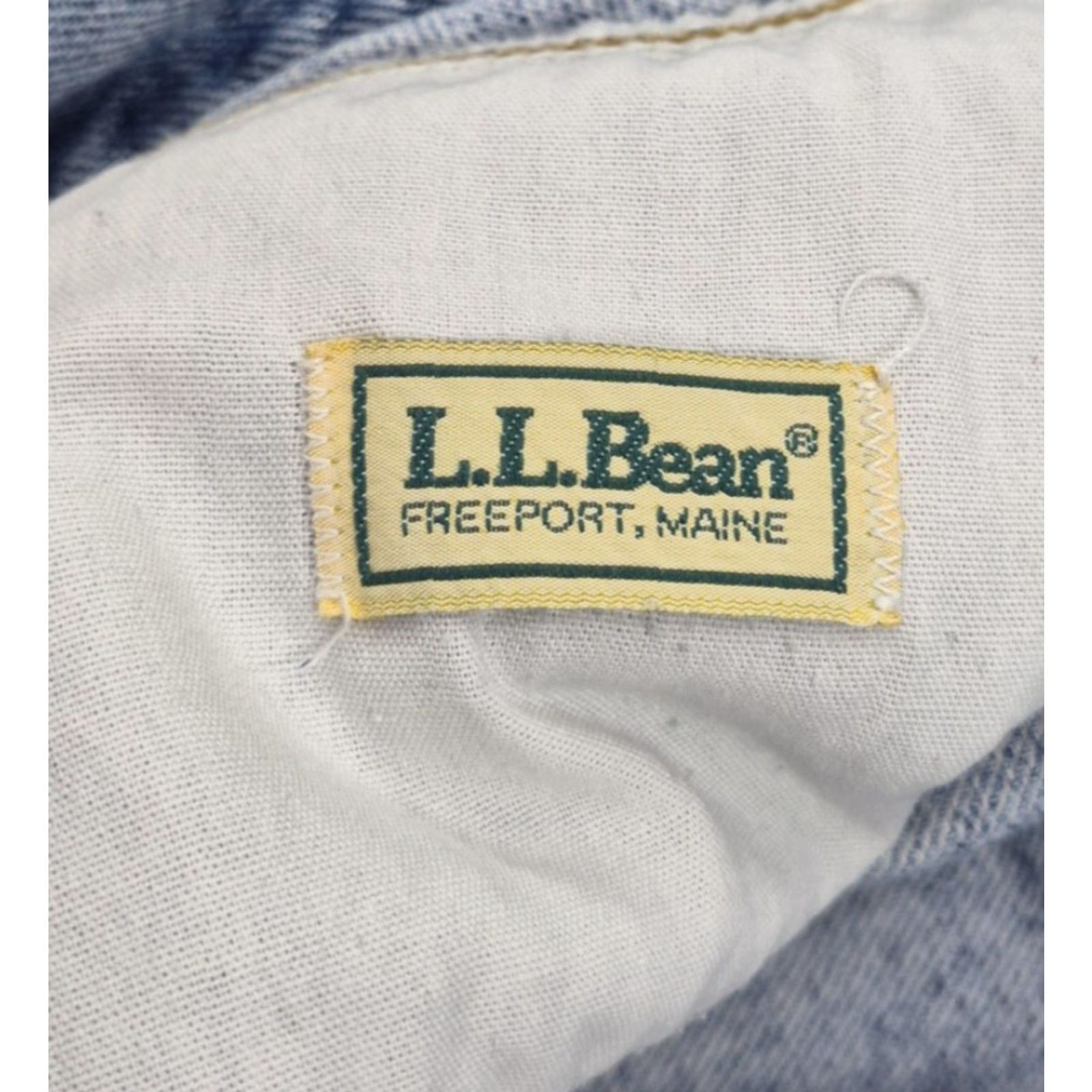 Vintage VTG L.L.Bean Jeans Womens 30x30 High Waist Tapered Denim 80s 90s USA Made Jeans Size 30" / US 8 / IT 44 - 5 Thumbnail