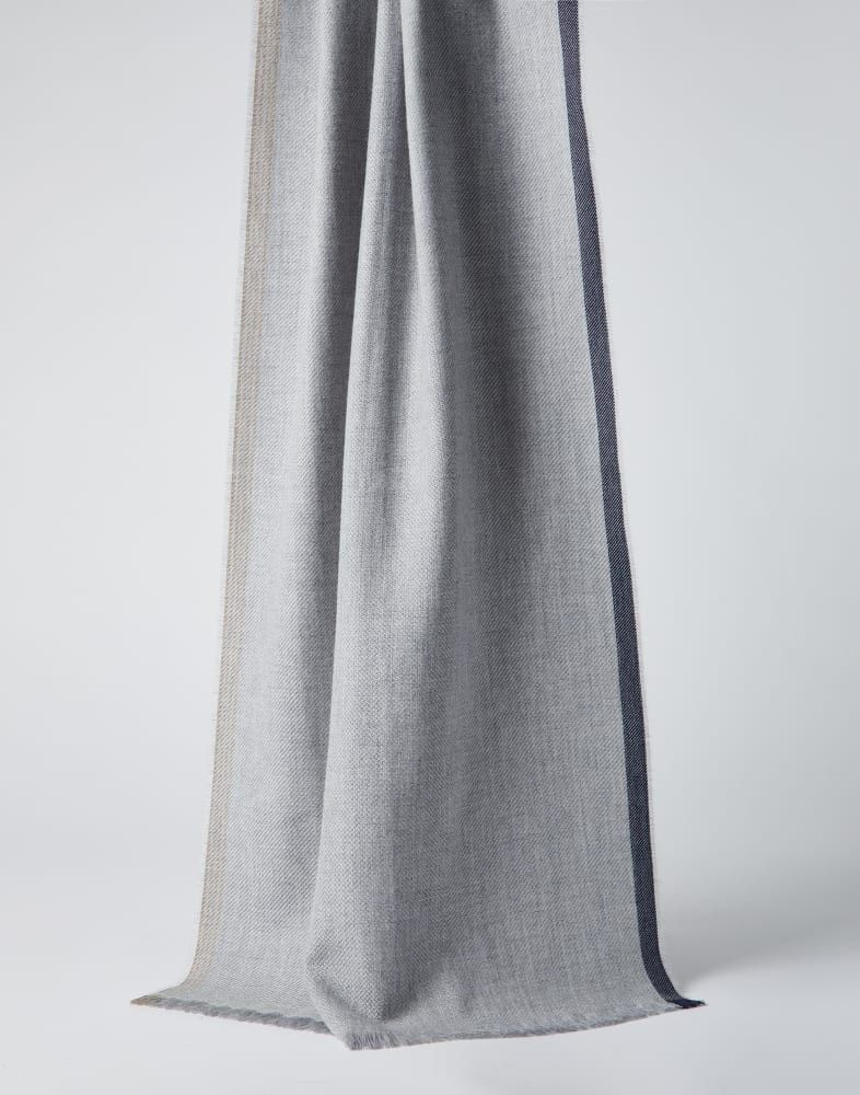 Brunello Cucinelli o1w1db10924 Size: OS / Scarf in Grey Size ONE SIZE - 1 Preview
