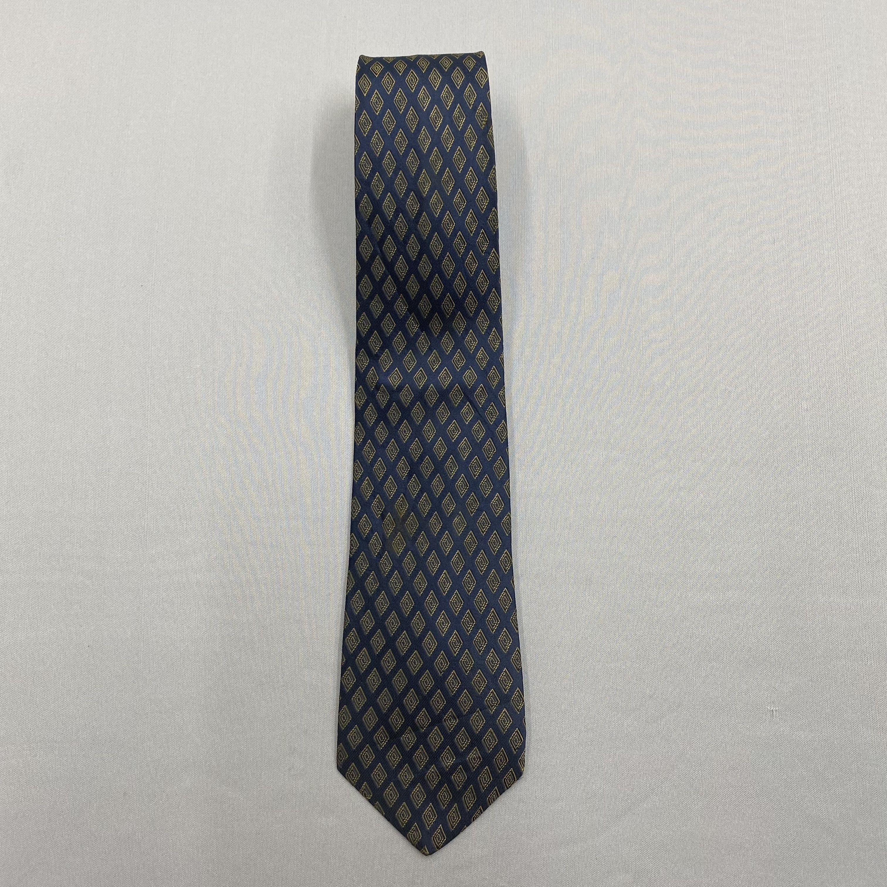 Chanel Vintage Chanel SILK Necktie Cravate Pure Silk Neck Tie Size ONE SIZE - 3 Thumbnail