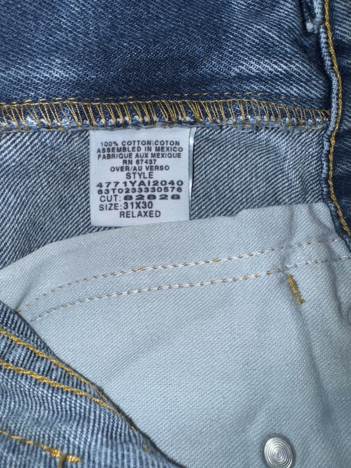 Polo Ralph Lauren × Ralph Lauren × Vintage Vintage Polo Ralph Lauren denim Size US 31 - 9 Thumbnail