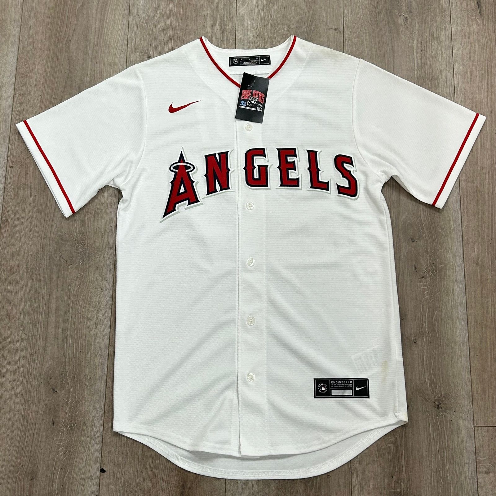 Nike Nike Mike Trout 27 Los Angeles Angels Home Jersey Size Small Size US S / EU 44-46 / 1 - 1 Thumbnail