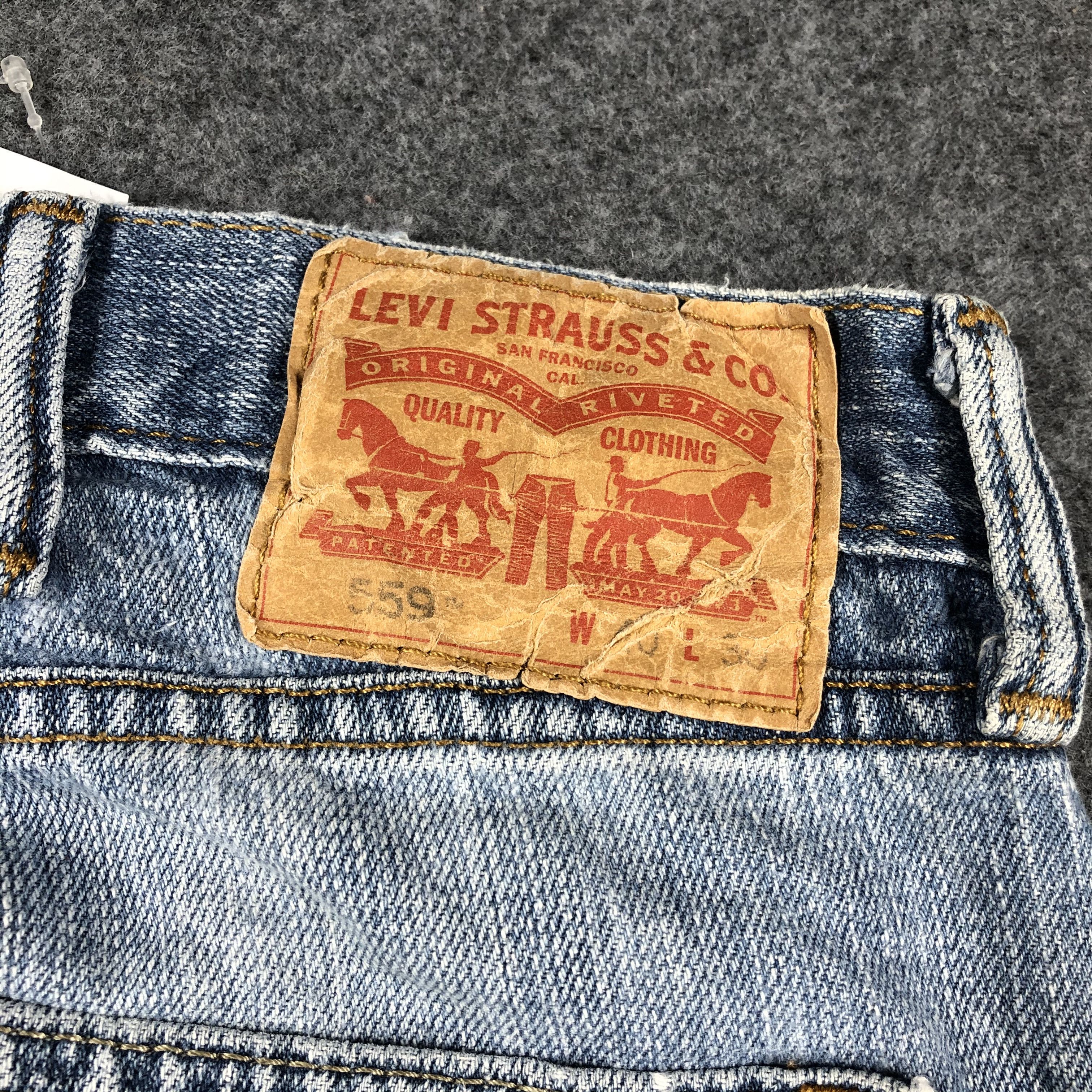 Levi's × Vintage Vintage Levis Jeans Lot 559-JM709 Size US 41 - 9 Thumbnail