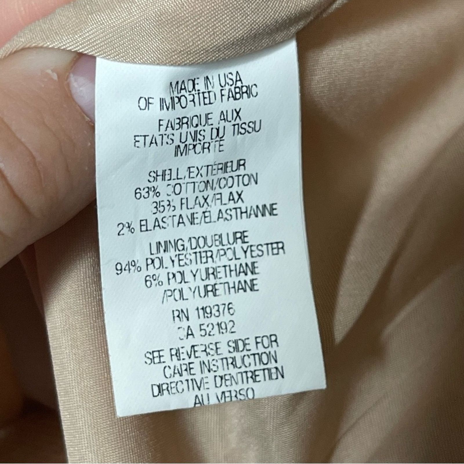 Helmut Lang Helmut Lang blush pink v neck one button blazer cotton sz 0 Size XS / US 0-2 / IT 36-38 - 8 Thumbnail