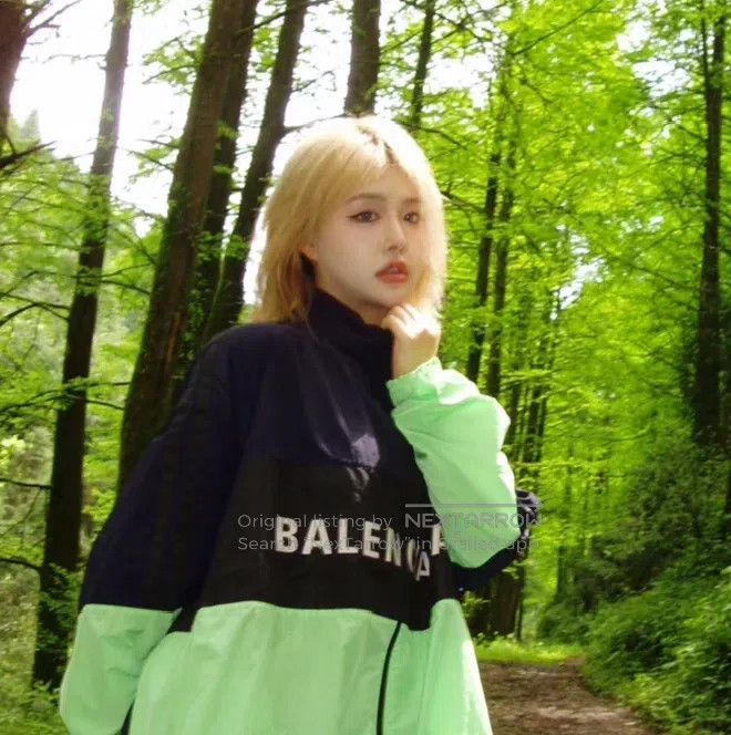 Balenciaga Balenciaga Lettering Color Blocked Zipper Long Sleeve Jack Size XS / US 0-2 / IT 36-38 - 8 Thumbnail