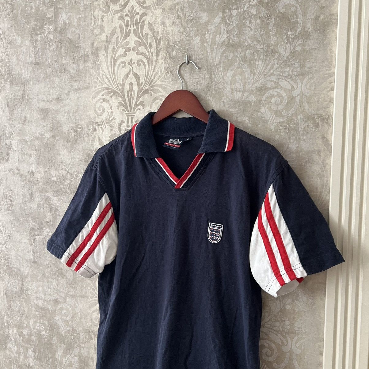 Vintage Vintage Admiral England Polo Shirt Football soccer Size US S / EU 44-46 / 1 - 2 Thumbnail