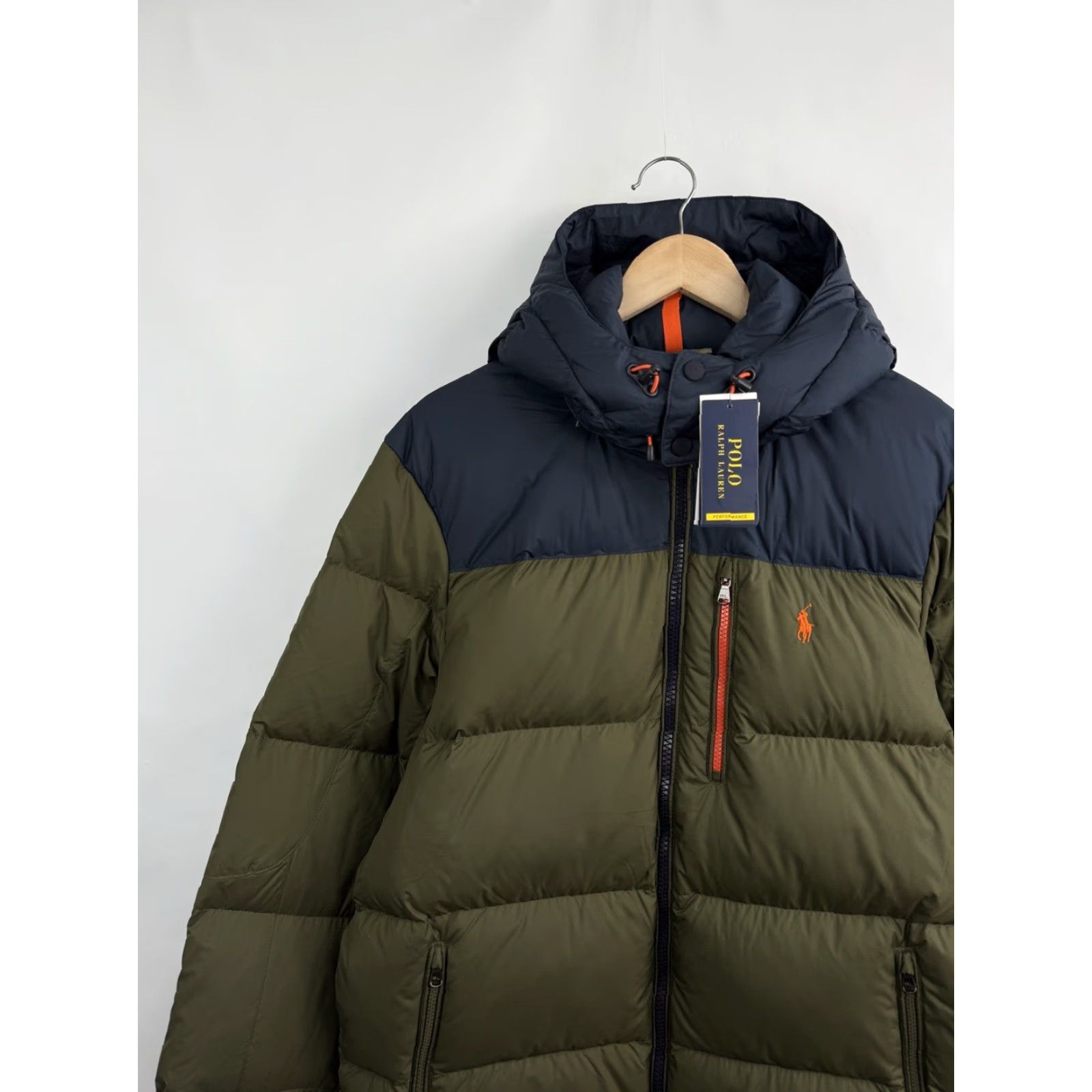 Ralph Lauren VINTAGE? NEW Polo Ralph Lauren Hooded Down Puffer El Cap Jacket L Green Mens Jacket Size US L / EU 52-54 / 3 - 3 Thumbnail