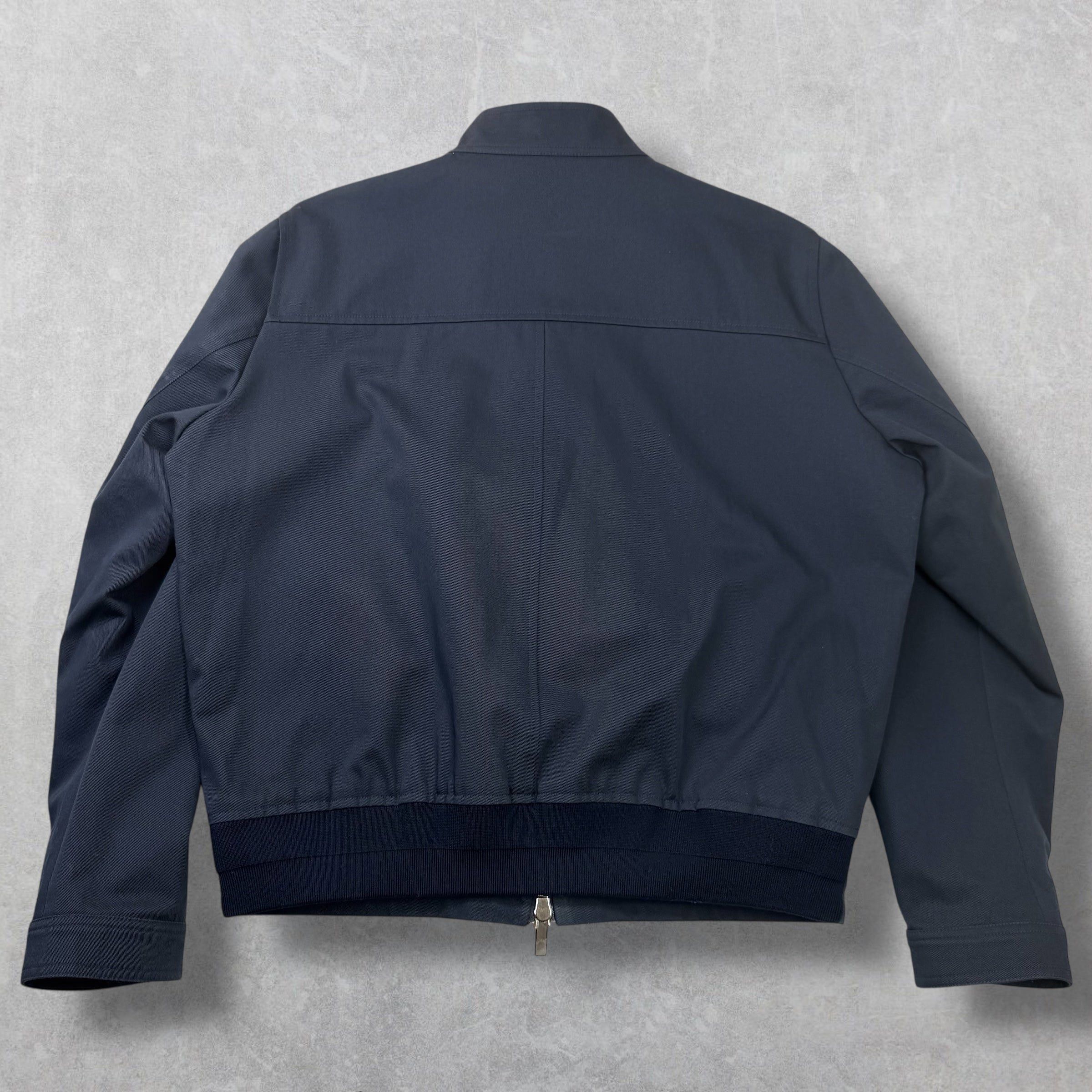 Dior Dior x Jordan Wings Logo Bomber Navy 52 (L) Size US L / EU 52-54 / 3 - 3 Thumbnail