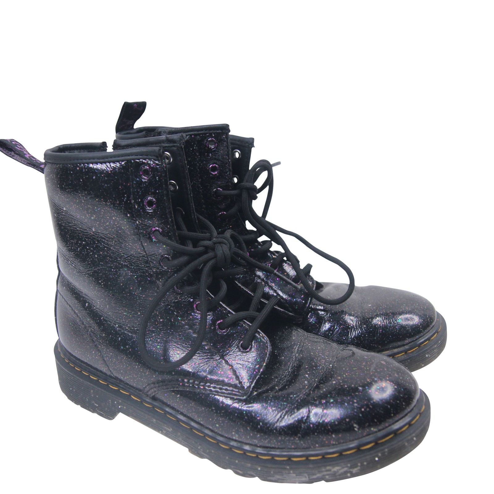 Dr. Martens Dr.Marten 1460 Glitter Sparkle Combat Boots Size US 7 / IT 37 - 2 Thumbnail