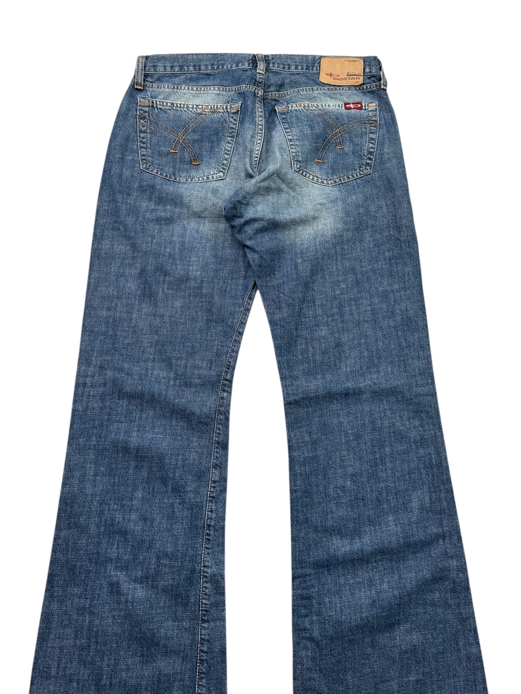 Vintage Vintage Flare Jeans W341(V9) Size US 34 / EU 50 - 4 Thumbnail