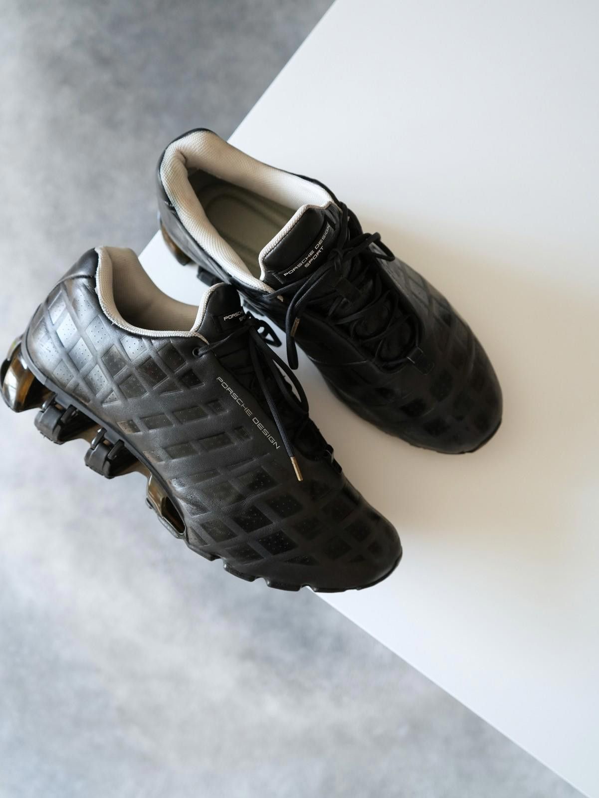 Adidas 2014 Adidas X Porsche Design Bounce S3 "Square Pattern" Size US 10.5 / EU 43-44 - 2 Thumbnail