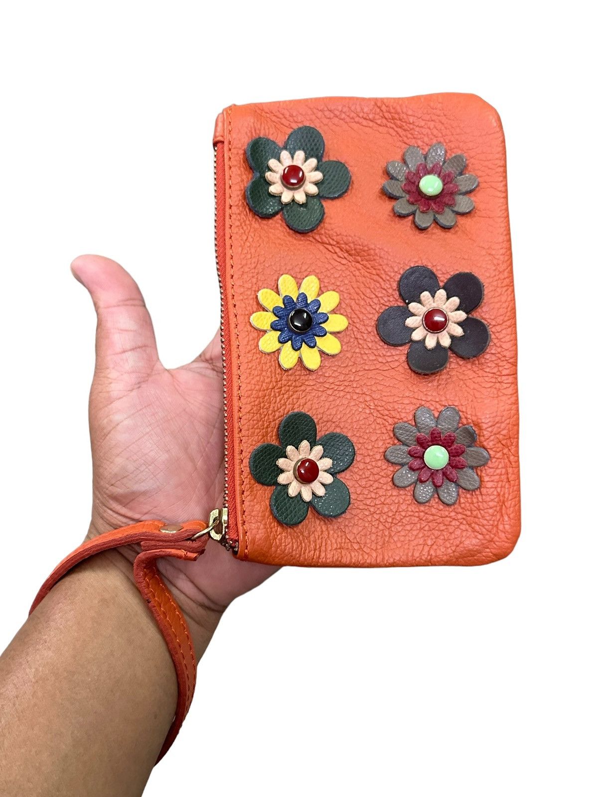 Designer PIUMELLI WRISLET LEATHER BAG Size ONE SIZE - 5 Thumbnail