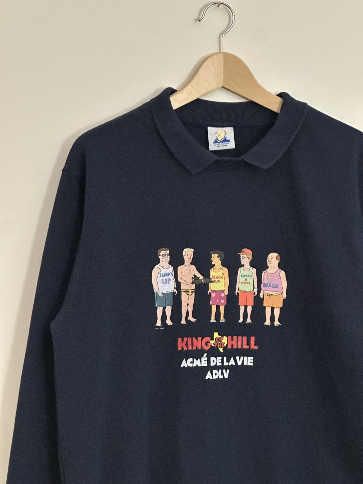 Acme Clothing × Designer Acme De La Vie x King Of The Hill Sweatshirt Heavyweight sz2 Size US L / EU 52-54 / 3 - 2 Thumbnail