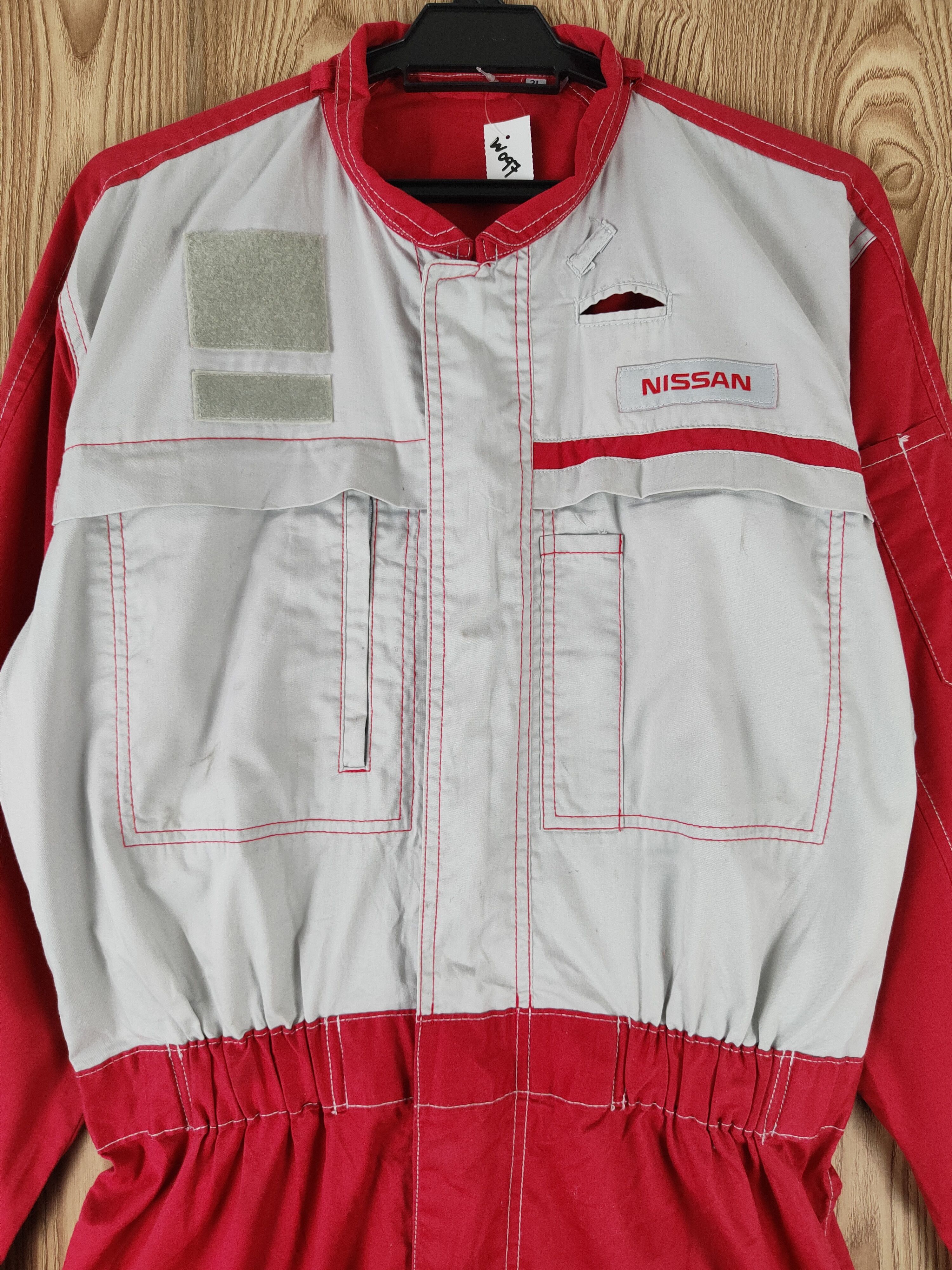 Sports Specialties 90' Nissan nismo racing Red Coveralls #W097 Size US 34 / EU 50 - 2 Thumbnail