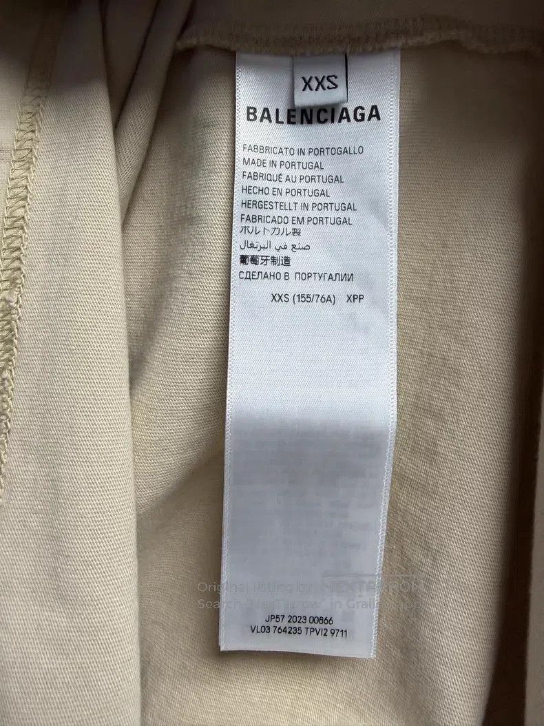 Balenciaga Balenciaga Printed Short Sleeve Size US L / EU 52-54 / 3 - 4 Thumbnail