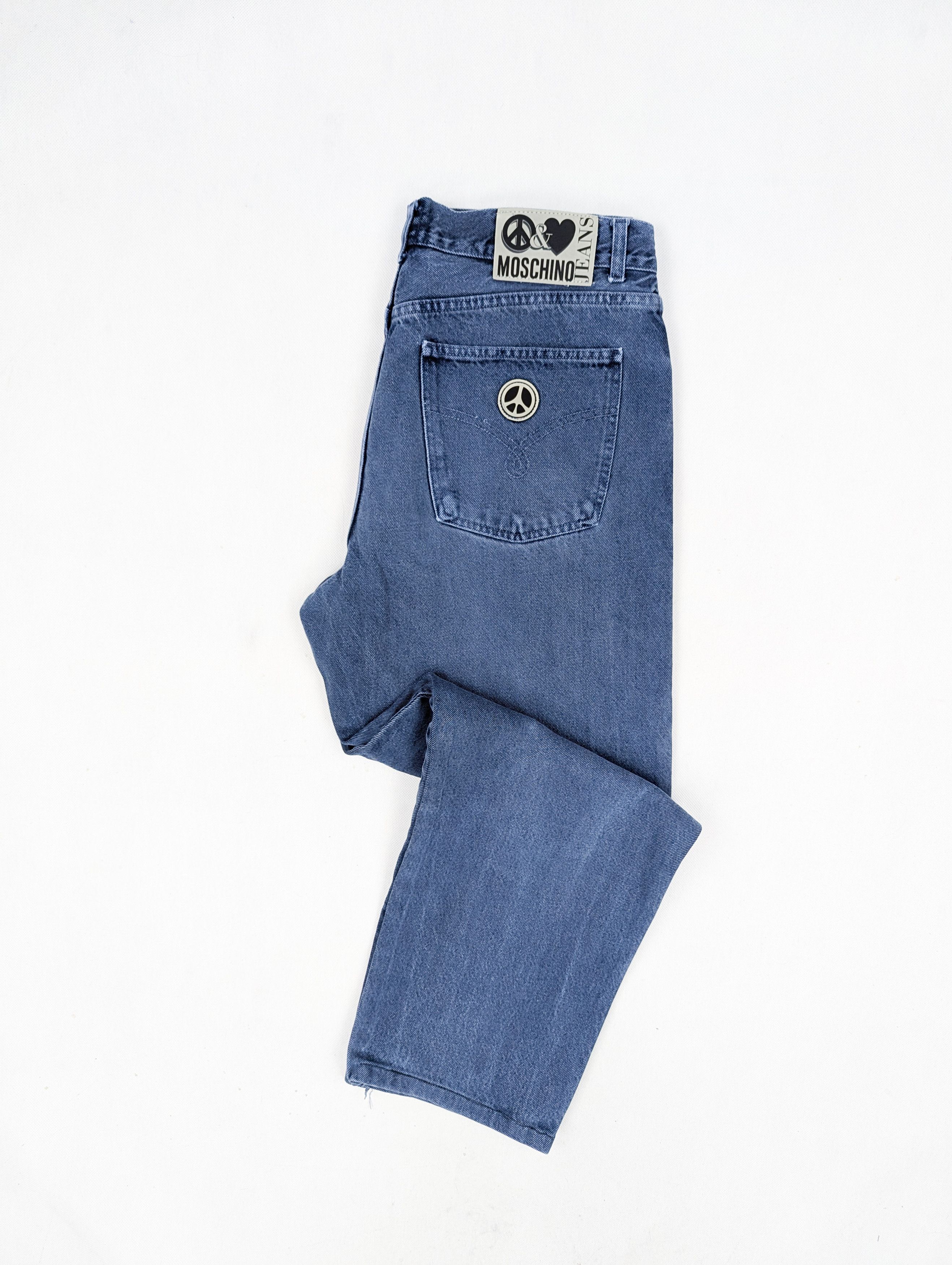Moschino Moschino blue jeans denim L Size US 34 / EU 50 - 1 Thumbnail