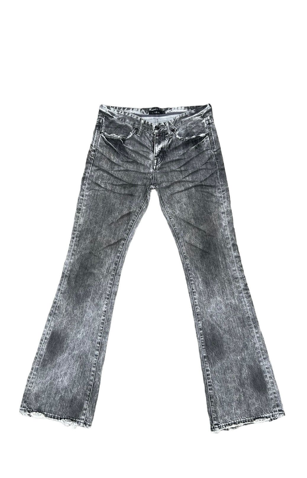 00s civarize japanese label flare denim