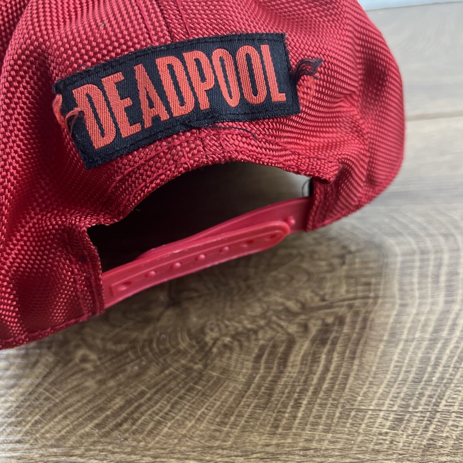 Other Deadpool Hat Deadpool Red Adjustable Hat Red Hat Adult Fit R Size ONE SIZE - 11 Thumbnail