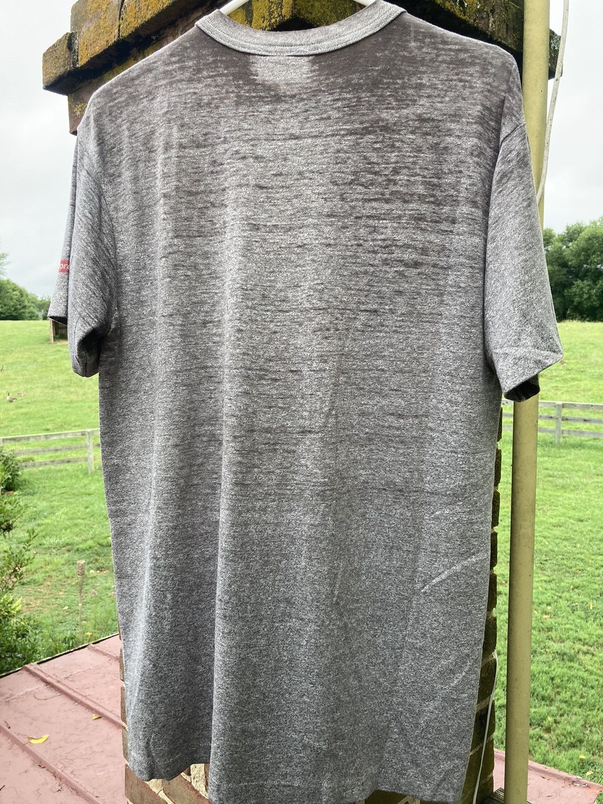 Supreme 1995 Supreme Army Tee Military Vintage 90s OG Navy Box Logo Size US L / EU 52-54 / 3 - 14 Thumbnail