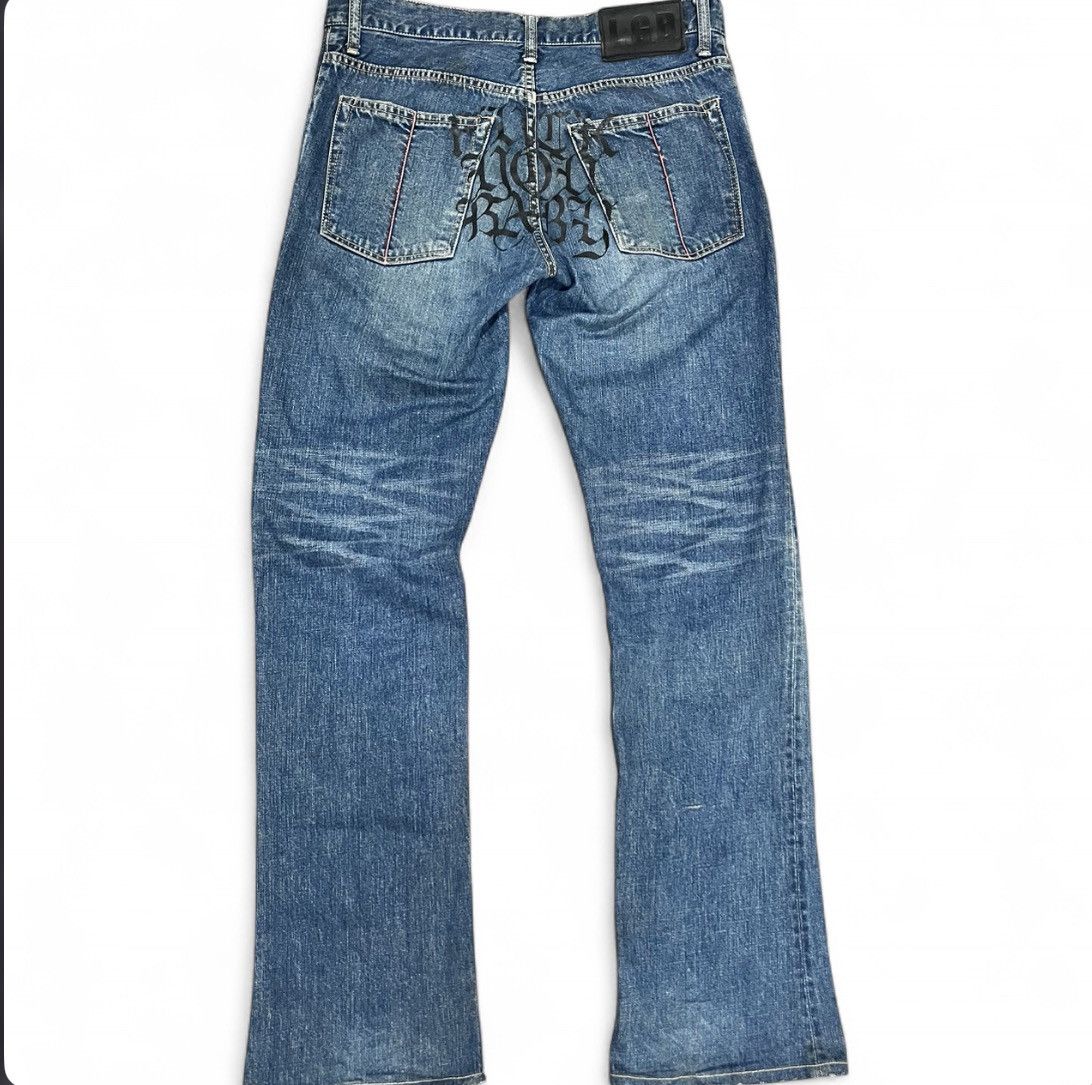 If Six Was Nine L.G.B. 'Fuck You Baby’ Denim Size US 31 - 2 Thumbnail