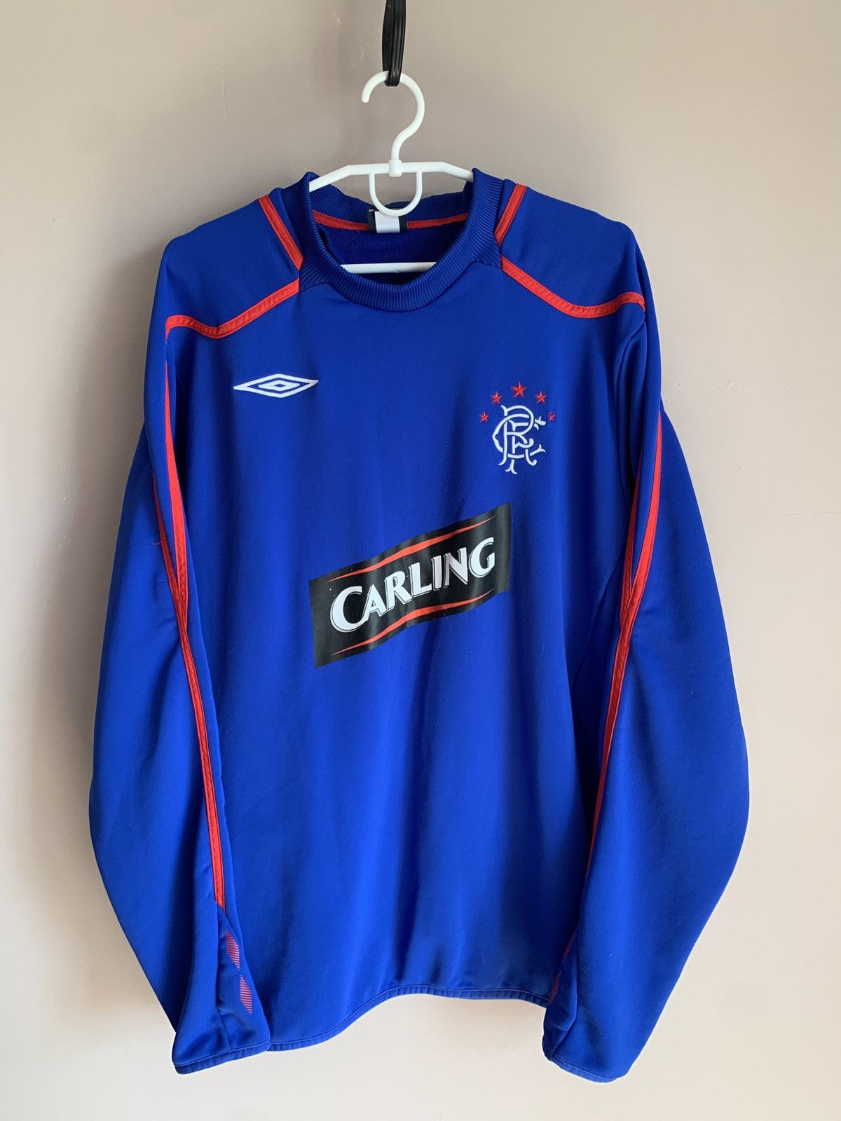 Umbro Glasgow Rangers Vintage Football Umbro Sweatshirt Soccer XL Size US XL / EU 56 / 4 - 1 Thumbnail