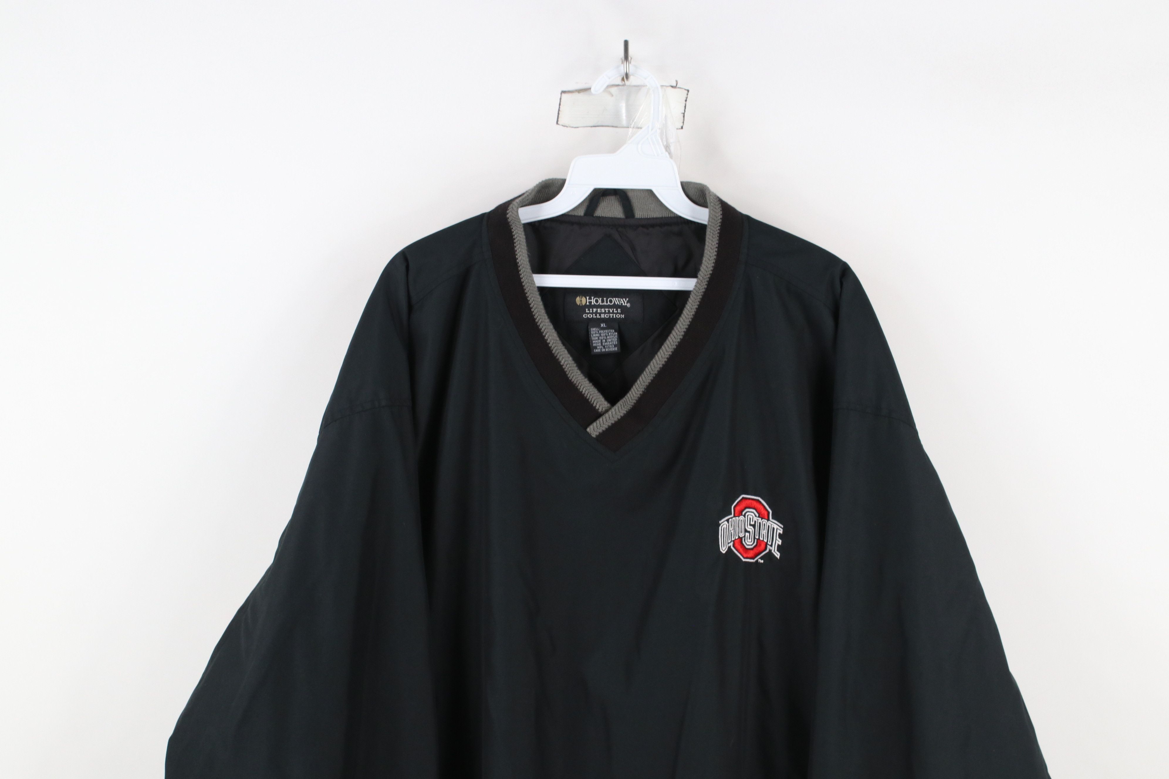 Vintage Vintage 90s Ohio State University Windbreaker Jacket Size US XL / EU 56 / 4 - 2 Thumbnail