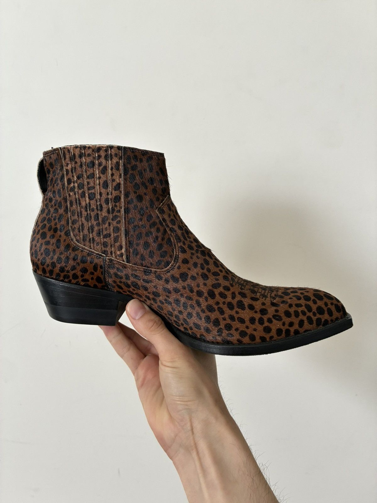 Hysteric Glamour Hysteric Glamour Leopard Western Boots Size US 9 / EU 42 - 5 Thumbnail