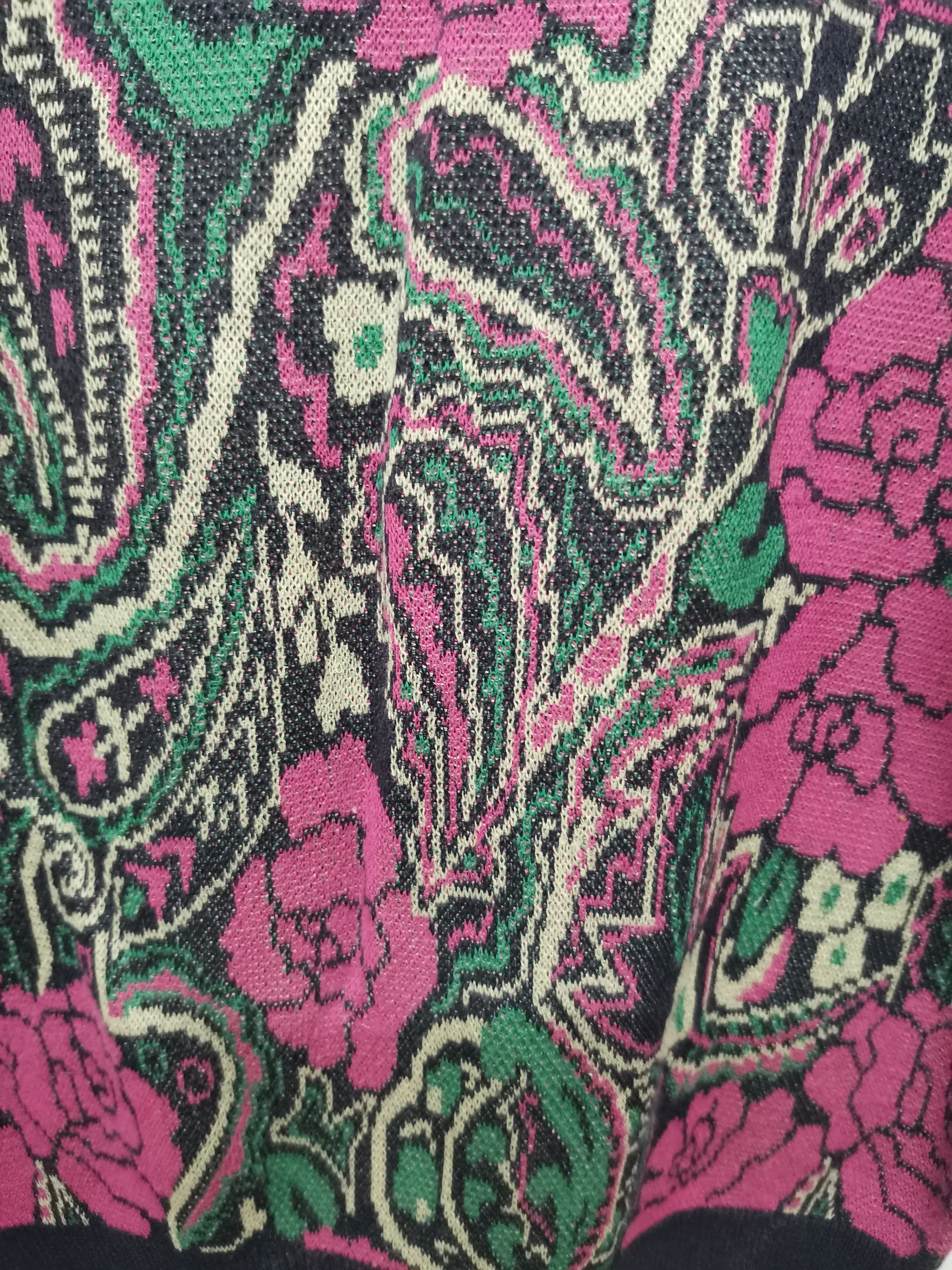 Vintage Vintage V'capello Flower Pattern Knitwear Size US S / EU 44-46 / 1 - 4 Thumbnail