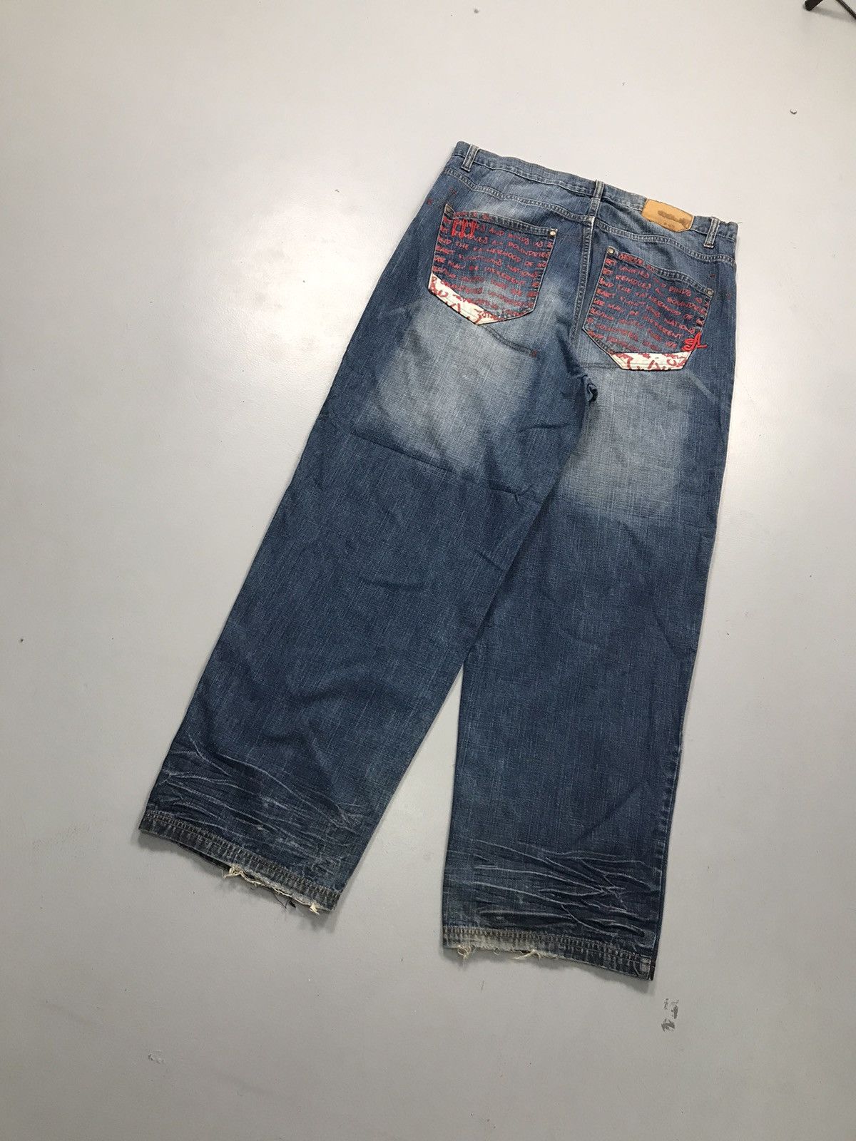 Southpole Vintage Attitude embroidered denim Size US 38 / EU 54 - 7 Thumbnail