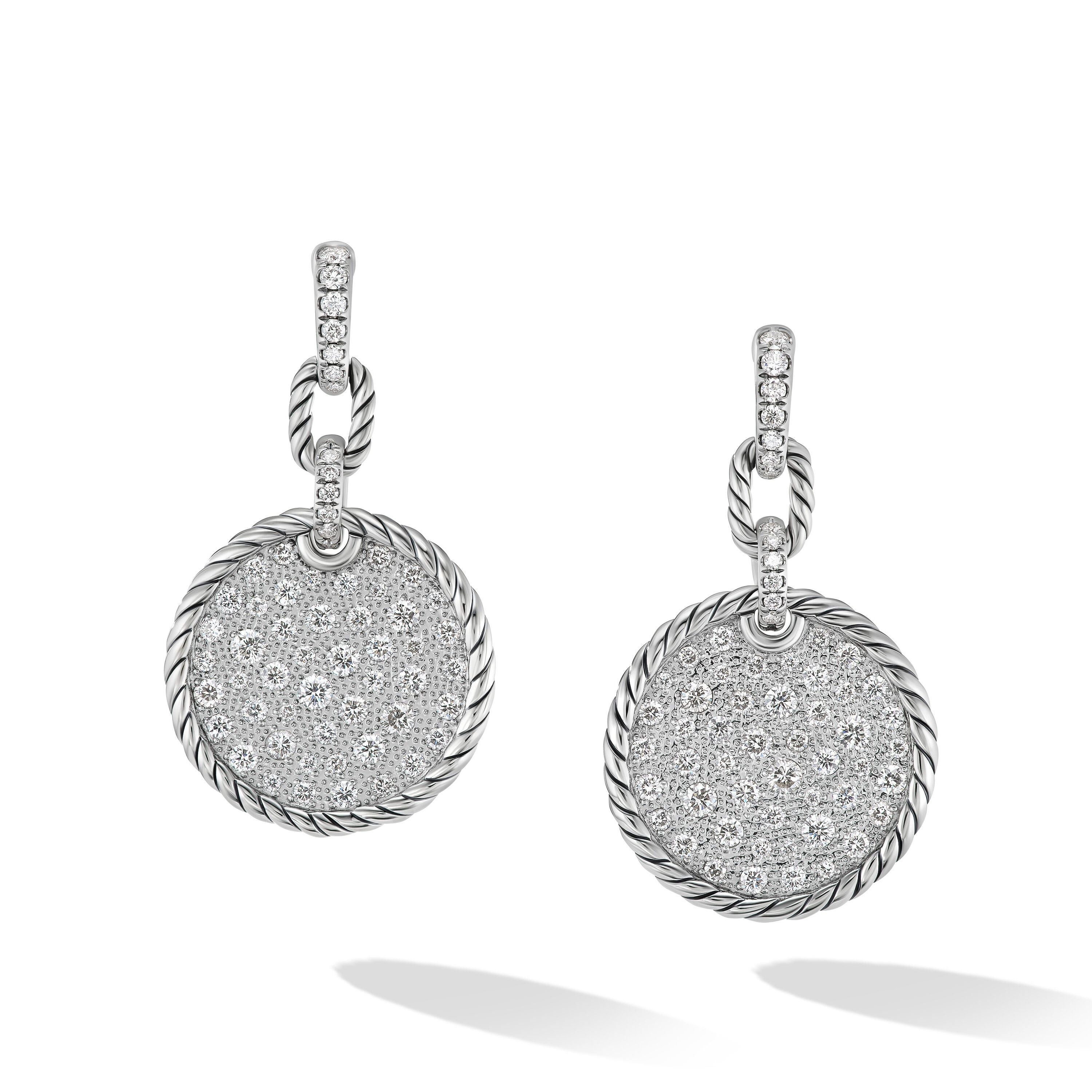 David Yurman o1w1db11025 E17578D Earrings in Silver Size ONE SIZE - 1 Thumbnail