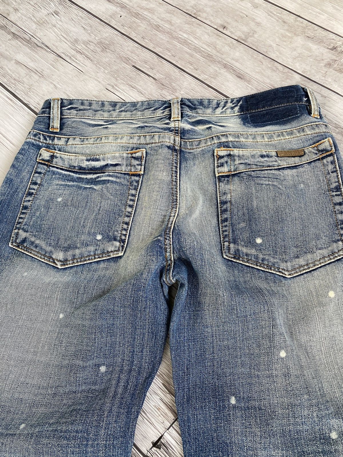 Hysteric Glamour × Japanese Brand 💥 HYSTERIC GLAMOUR BALENCIAGA STYLE JAPANESE JEANS Size US 32 / EU 48 - 6 Thumbnail