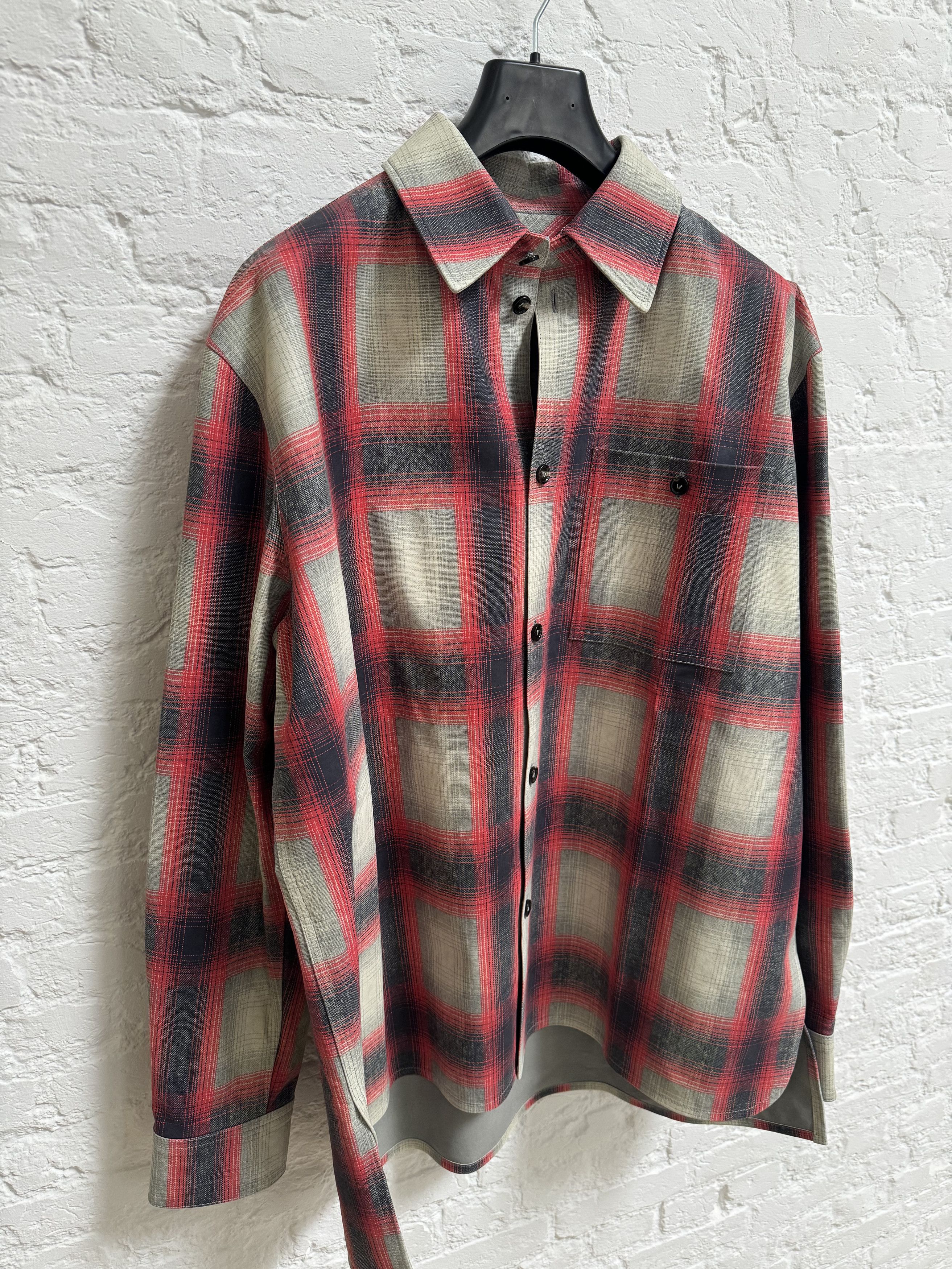 Bottega Veneta Bottega Leather Shirt Size US L / EU 52-54 / 3 - 2 Thumbnail