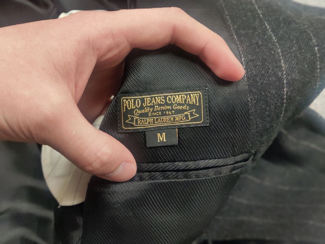 Polo Ralph Lauren Polo Ralph Lauren Wool Pin Stripe Blazer Jacket Vintage RRL Size US M / EU 48-50 / 2 - 15 Thumbnail