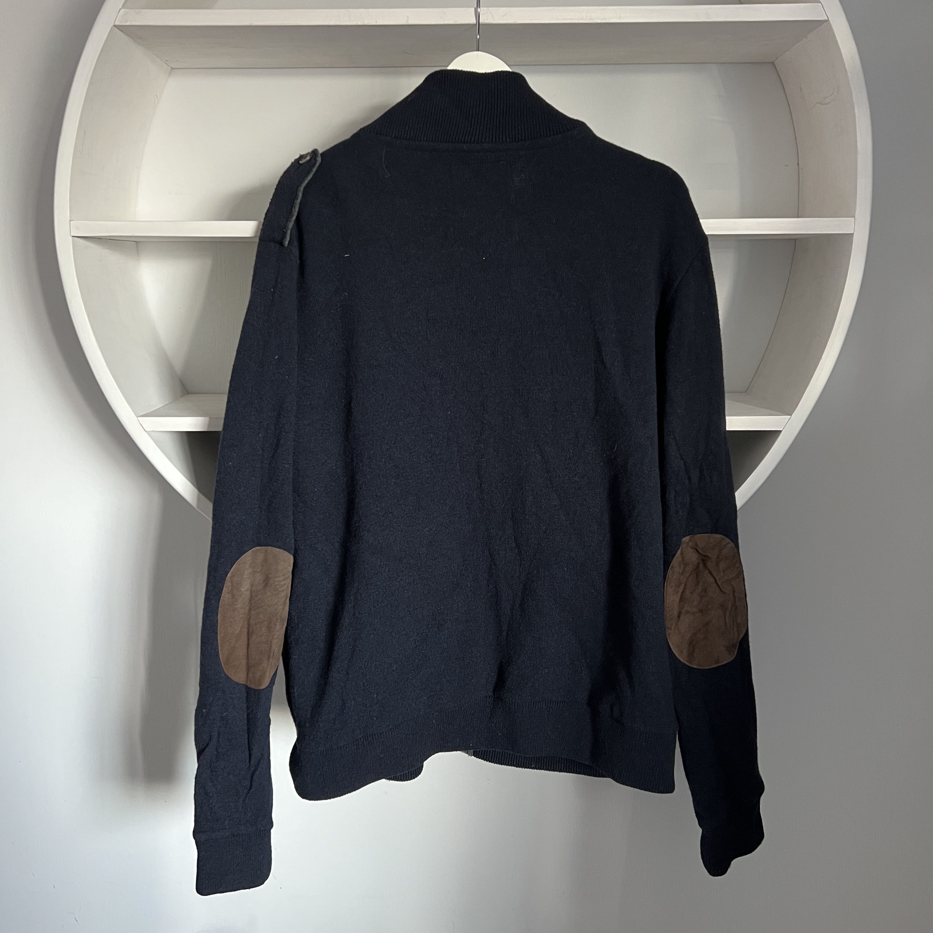 Woolrich Woolen Mills WOOLRICH Blue Wool Button Jacket Cardigan Size XL / 2XL Size US XXL / EU 58 / 5 - 4 Thumbnail