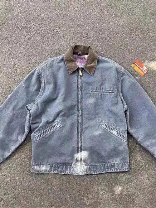 Japanese Brand Yoshimi x Kubo Vintage Street Zipper Coat Work Jacket Size US M / EU 48-50 / 2 - 1 Thumbnail