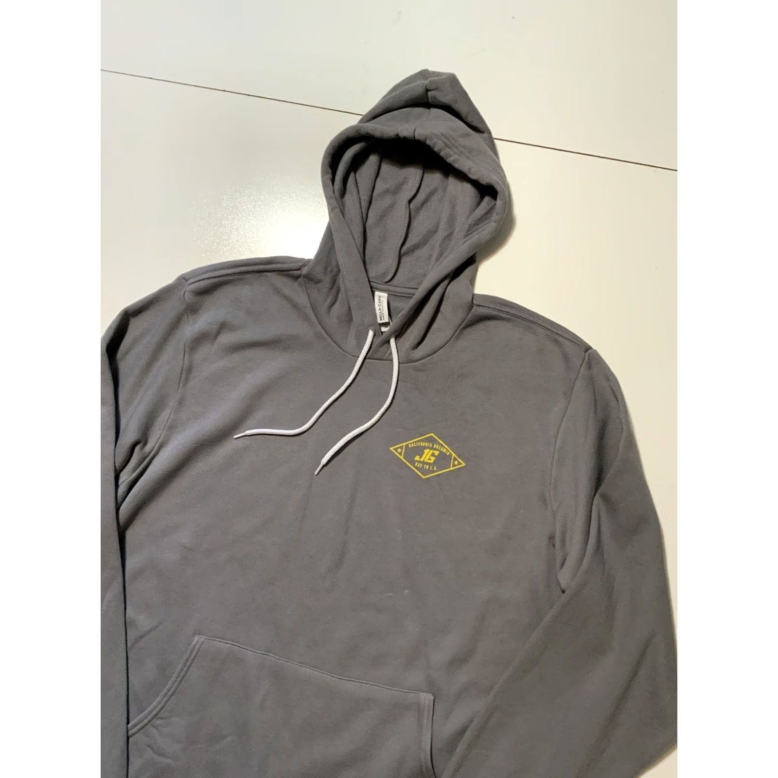 Vintage Jared Goff California Dreamin Good Day To Throw The Ball Los Angeles Hoodie 2XL Men Gray Pullover NFL Football Los Angeles Size US XXL / EU 58 / 5 - 3 Thumbnail