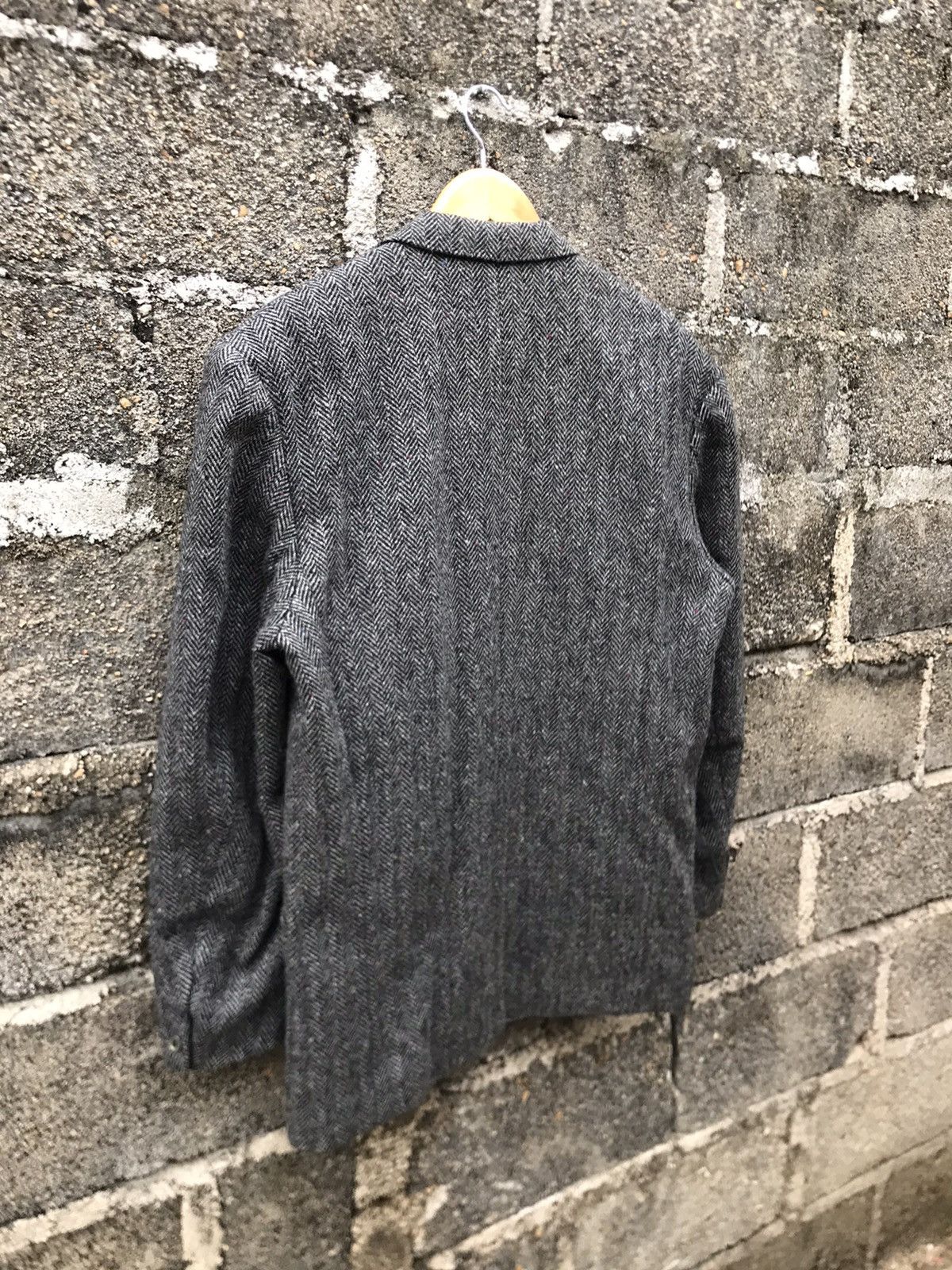 Kenzo ⚡️Vintage Kenzo Wool Herringbone Single Breasted Blazer Size 38S - 11 Thumbnail