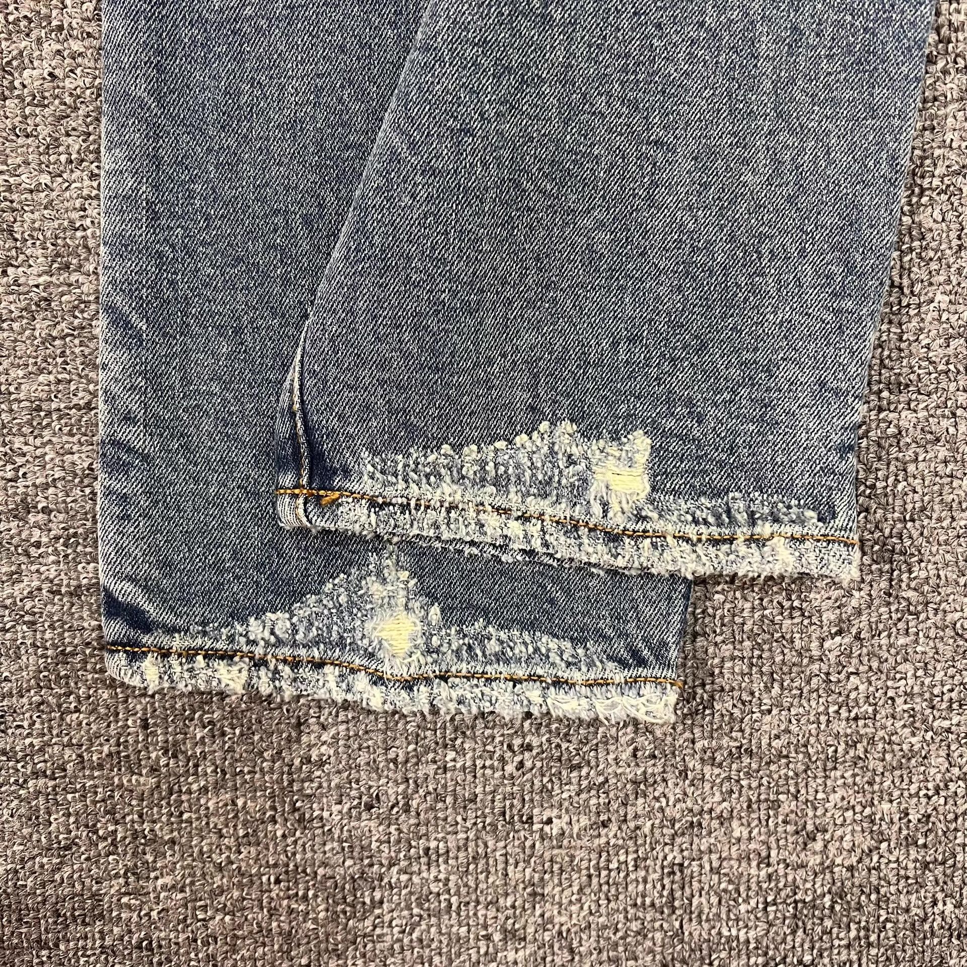 Billionaire Boys Club BBC ICECREAMSplatter Flying Dog Washed Jeans。 Q7 Size US 32 / EU 48 - 4 Thumbnail