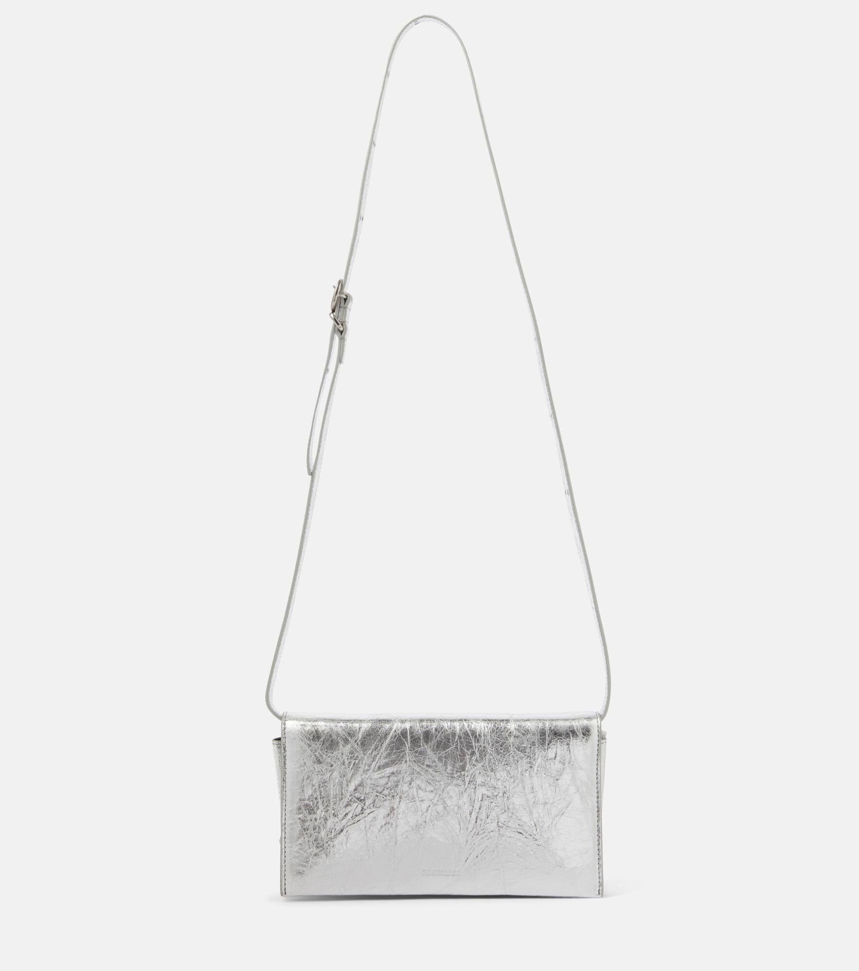 Jil Sander o1w1db10825 Size: OS / Shoulder Bag in Silver Size ONE SIZE - 1 Thumbnail