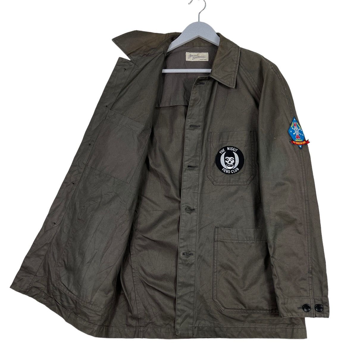 Journal Standard 🔥 Journal Standard patch military jacket Made in japan Size US M / EU 48-50 / 2 - 9 Thumbnail