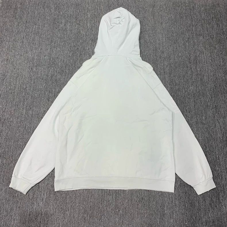 Balenciaga Balenciaga Beige and green grain hoodie sweatshirt Size US M / EU 48-50 / 2 - 2 Thumbnail