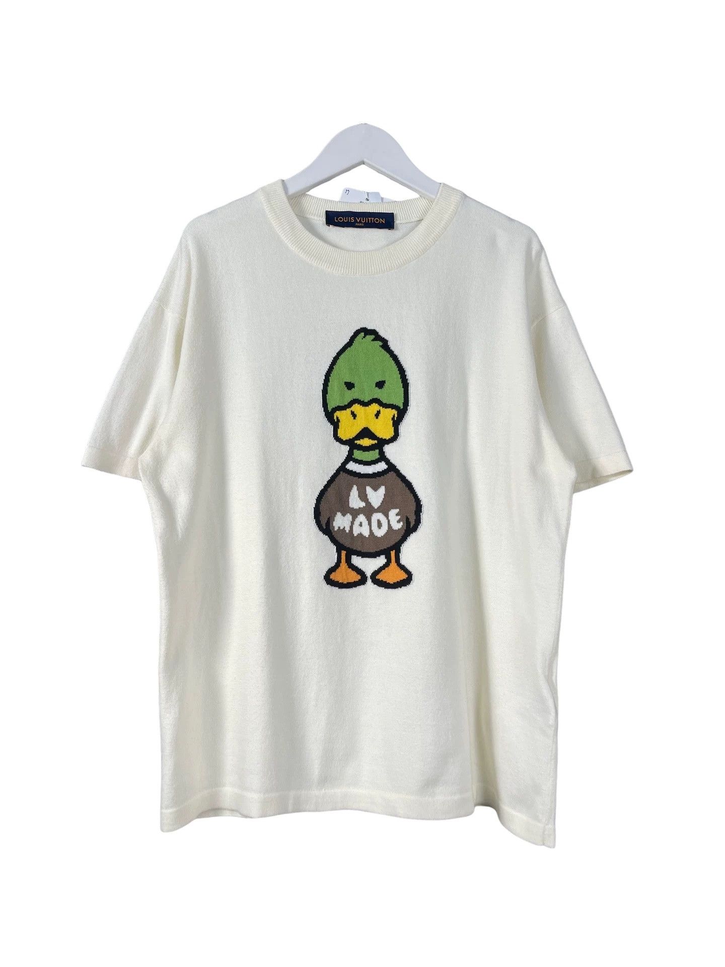 Louis Vuitton Louis Vuitton Duck Knit T-Shirt Size XS Size US XS / EU 42 / 0 - 1 Thumbnail