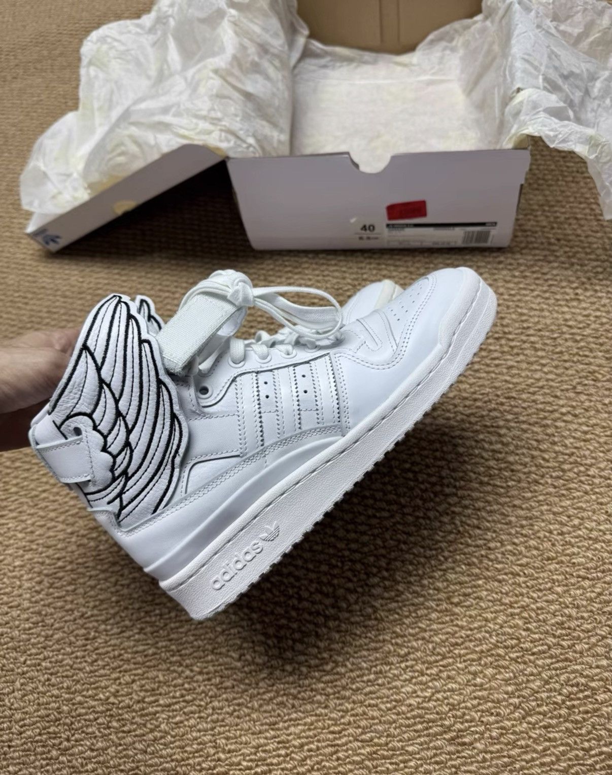 Adidas Adidas Jeremy Scott Wings 4.0 K37 Size US 6.5 / EU 39-40 - 1 Thumbnail