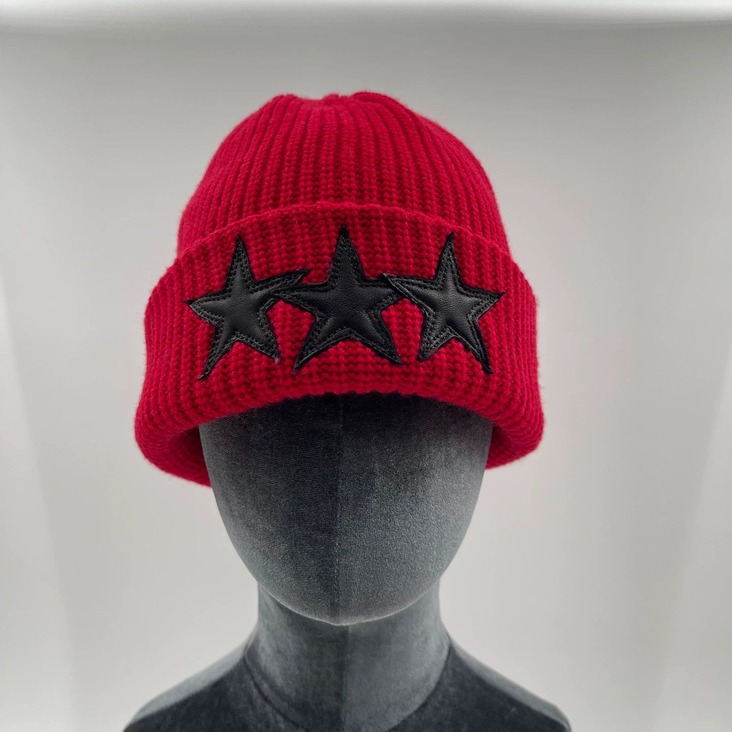 Chrome Hearts Chrome Hearts Pentagram Heart Beanie New One Size Size ONE SIZE - 1 Thumbnail