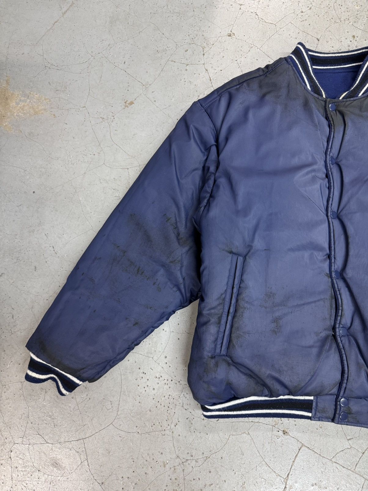 NHL Vintage Toronto Maple Leafs Reversible Varsity/Satin Jacket Size US XL / EU 56 / 4 - 12 Thumbnail
