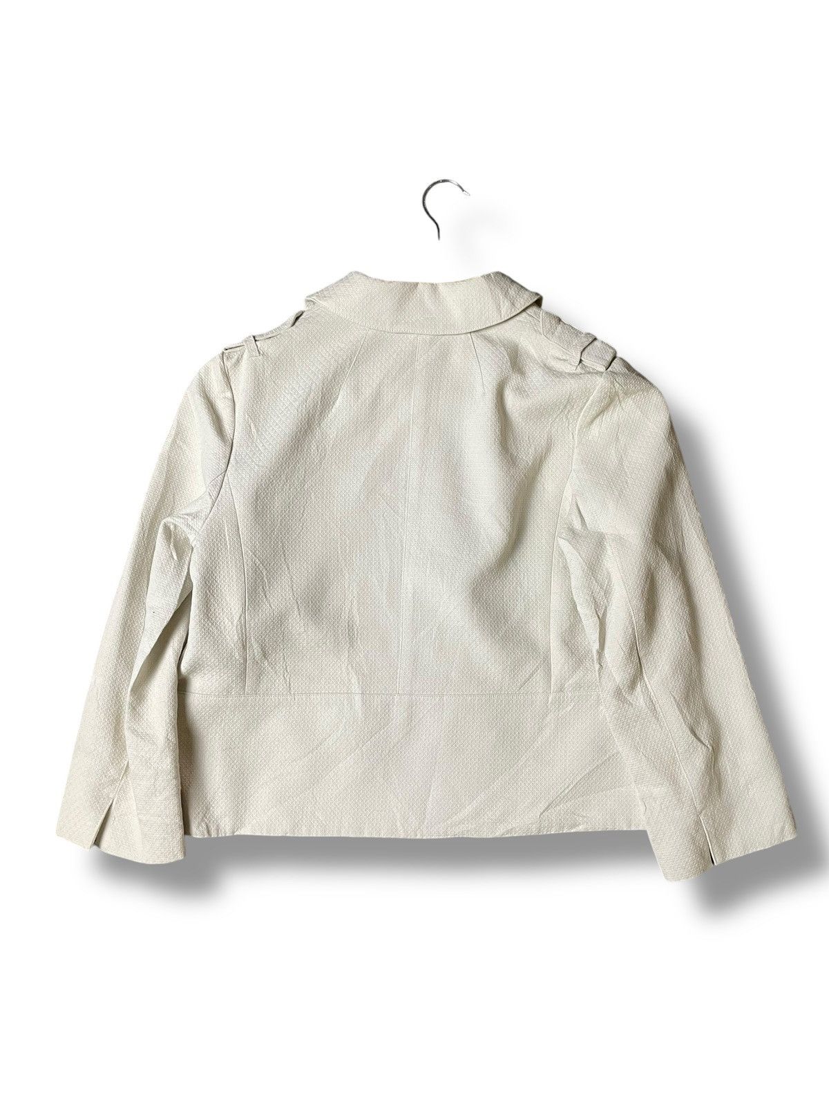 Burberry × Designer × Vintage Burberry London Cotton Crop Outerwear Coat (103) Size XS / US 0-2 / IT 36-38 - 5 Thumbnail
