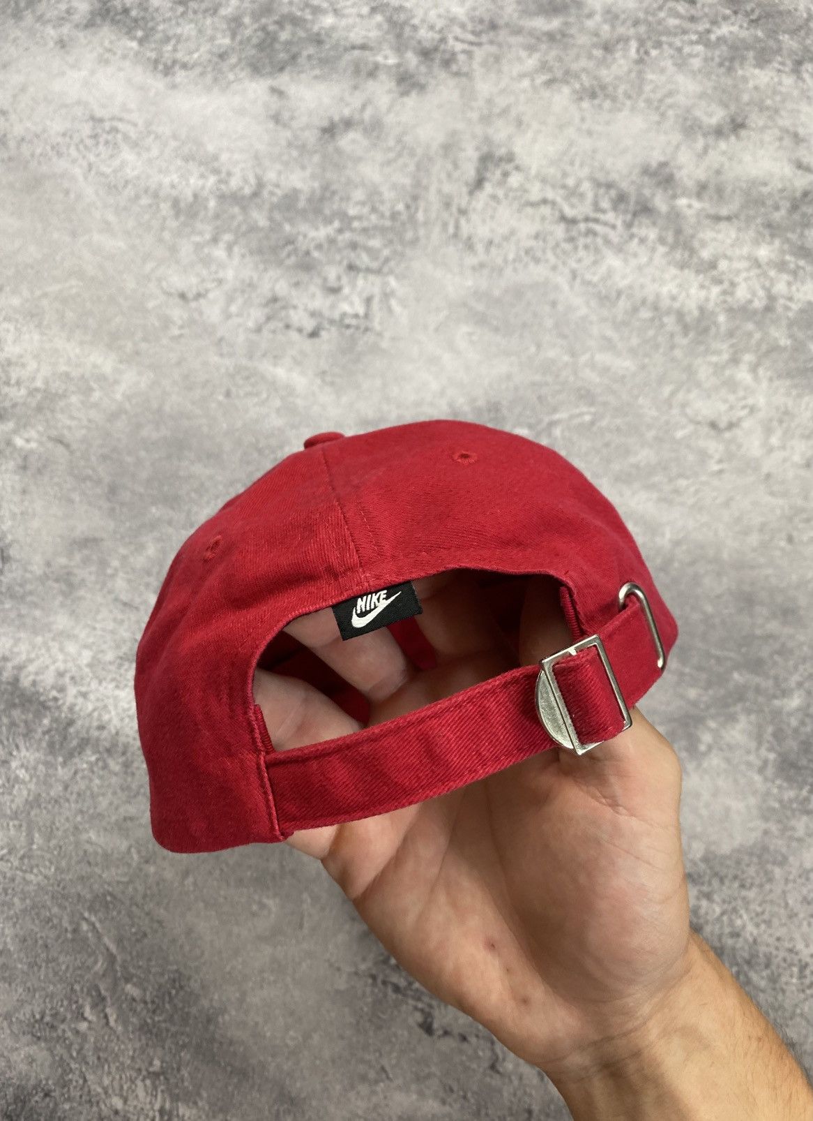 Nike Vintage Nike Cap Red Hat Y2K Spell Out Swoosh Logo 00s Size ONE SIZE - 8 Thumbnail