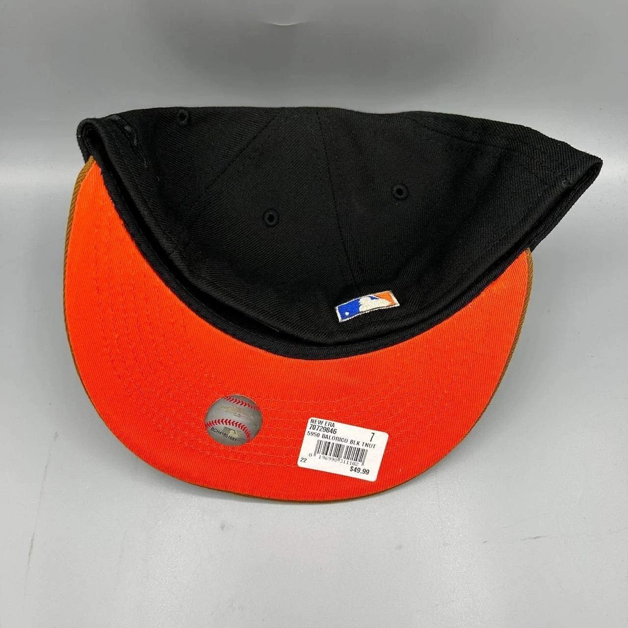 New Era Baltimore Orioles Gingerbread Hat Men 7 Black Fitted Cap New Size ONE SIZE - 5 Thumbnail