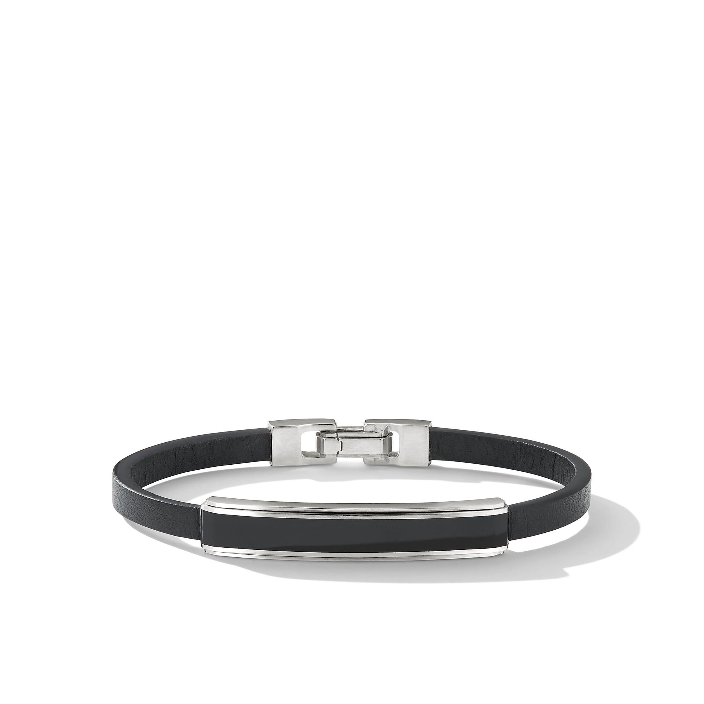 David Yurman o1w1db11025 B25193M Bracelets in Black/Silver Size ONE SIZE - 1 Thumbnail
