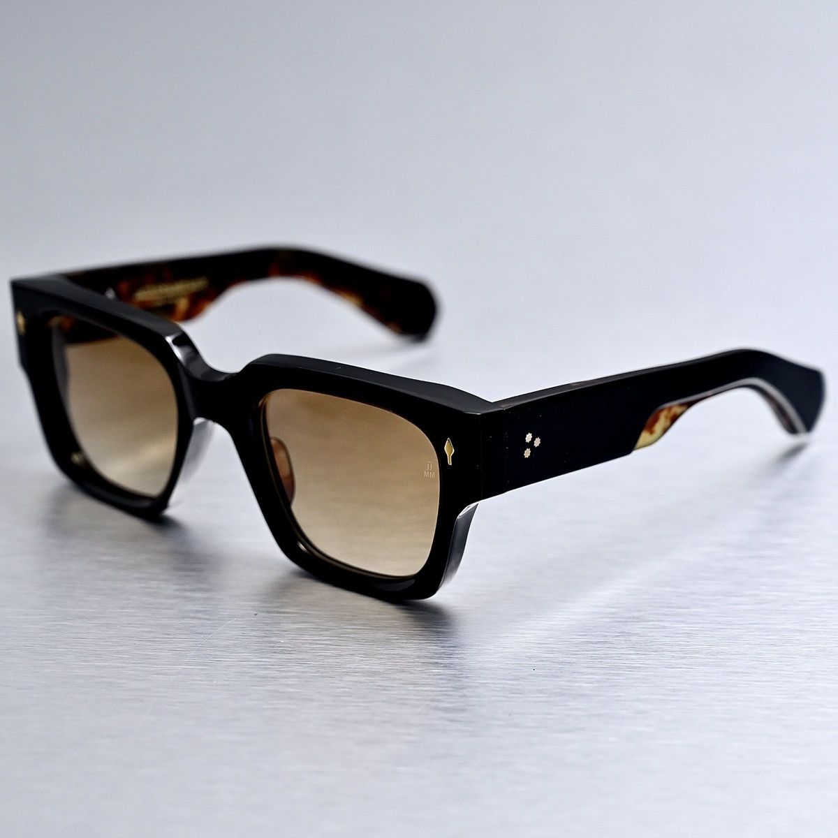 Jacques Marie Mage JACQUES MARIE MAGE JMM ENZO NOIR 15 SUNGLASSES Size ONE SIZE - 4 Thumbnail