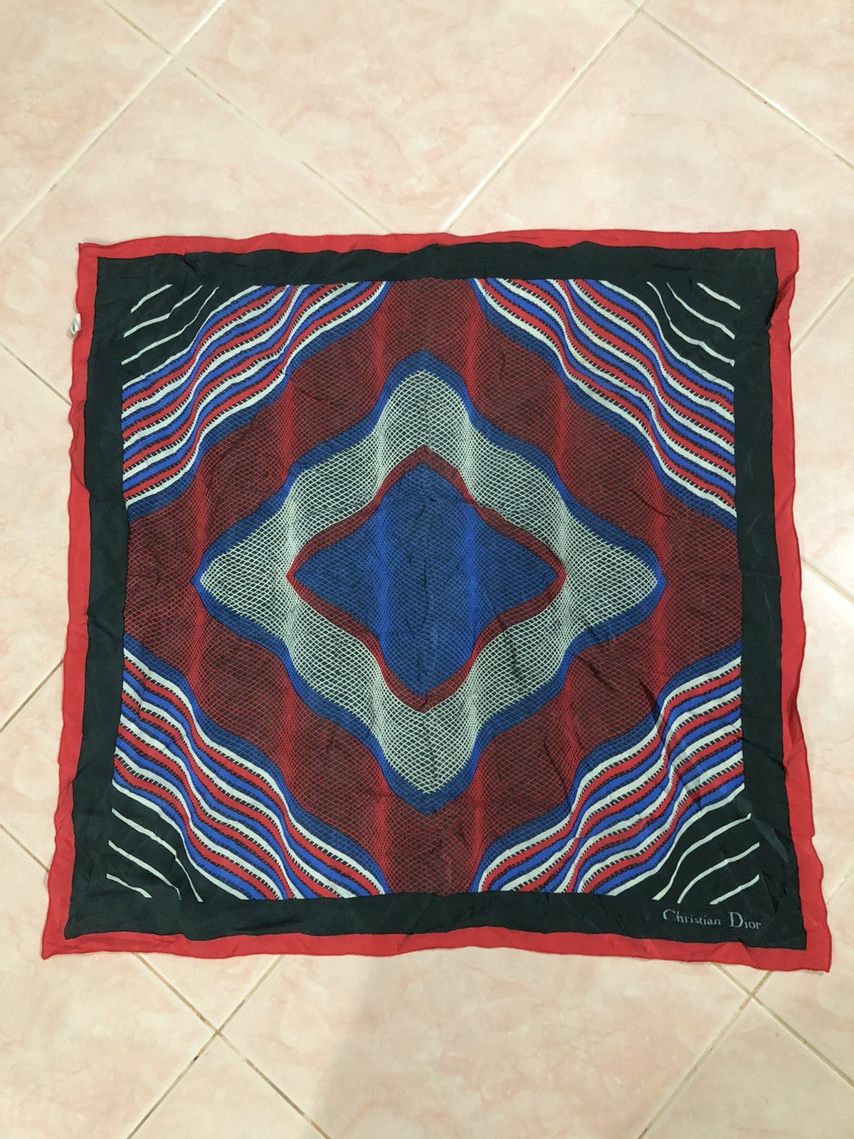 Christian Dior Monsieur × Dior Christian Dior Silk Scarf Size ONE SIZE - 1 Thumbnail